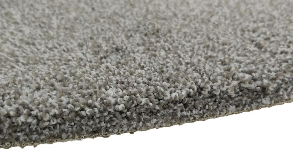Koberec metráž Supersoft 840 sv. šedý, šíře 4m, šedá, ab (mriežka), chodba / predsieň, Tapibel