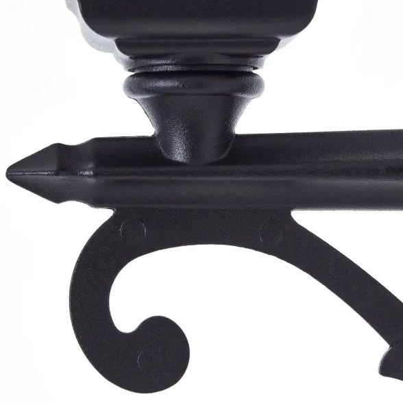 Brilliant - Vonkajšia lampa NISSIE 3xE27/60W/230V IP44 čierna