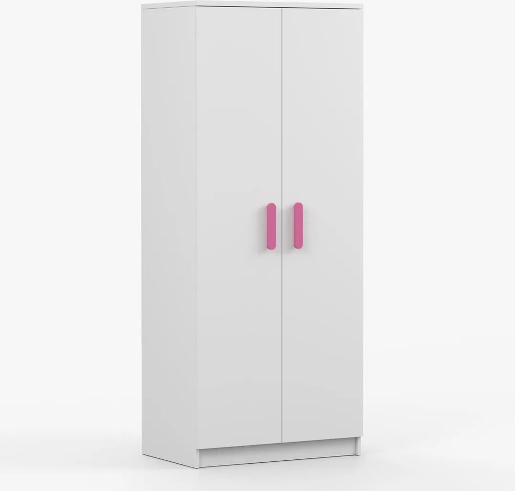 Šatníková skriňa SCOUT - biela (viac variant)