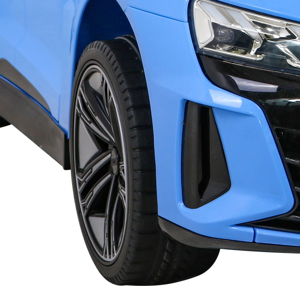 Ramiz Elektrické autíčko Audi RS E-Tron GT pre deti modré + diaľkové ovládanie + pohon 4x4