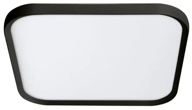 Moderné LED stropné svietidlo Thin čierne