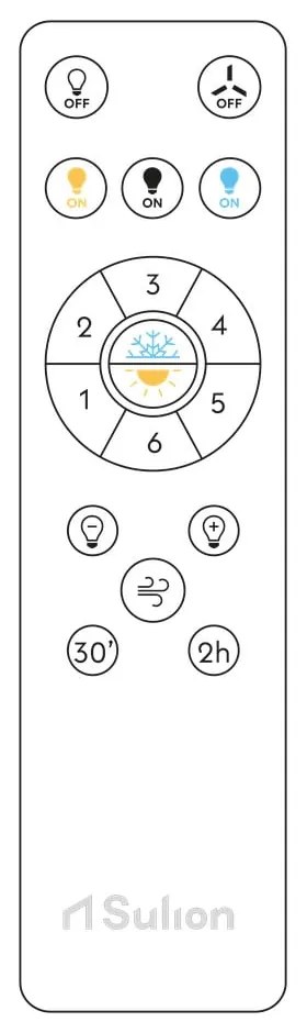 Biele LED stropné svietidlo ø 15 cm Rainbow – SULION