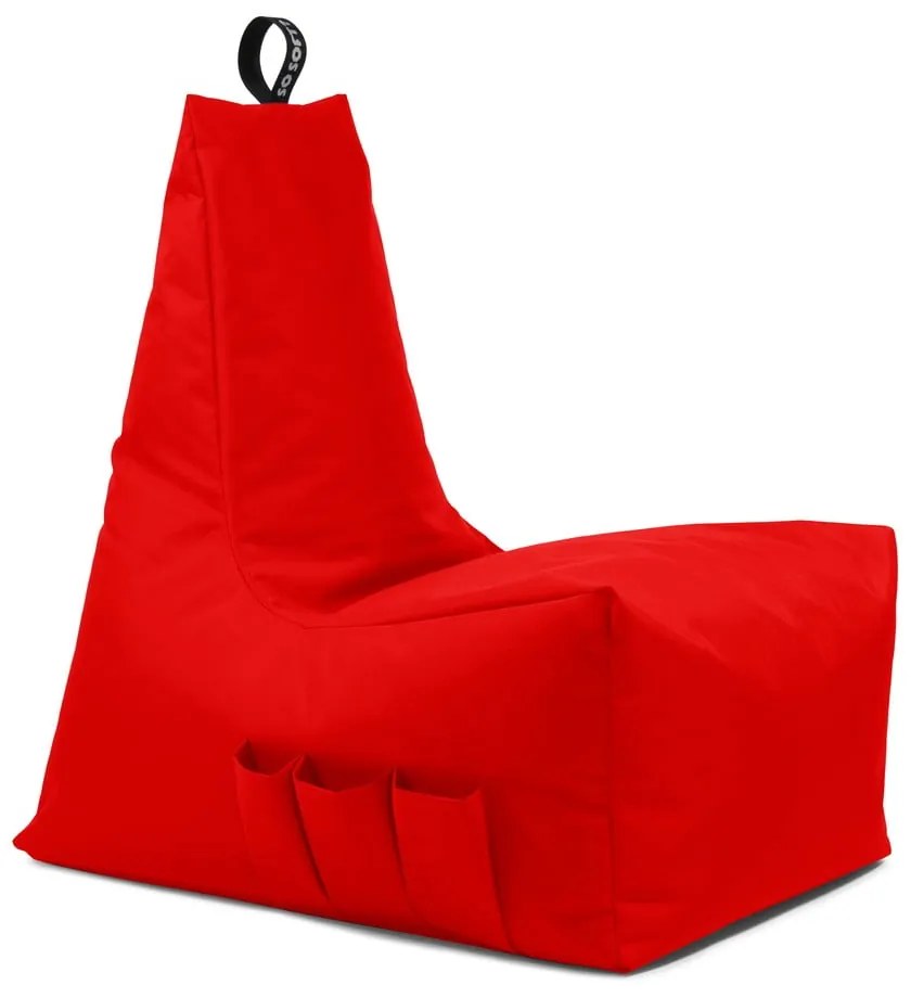 Červený sedací vak Icy Gamer XL – So Soft?