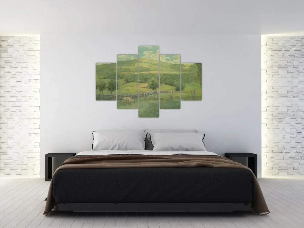 Obraz - Julian Alden Weir, Obweebetuck, reprodukcia (150x105 cm)