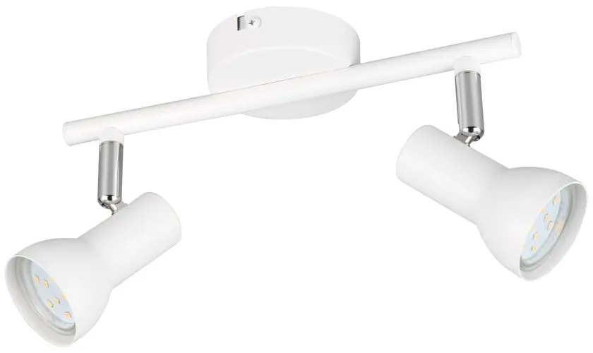 Biele bodové svietidlo ø 8 cm Cantar – Reality