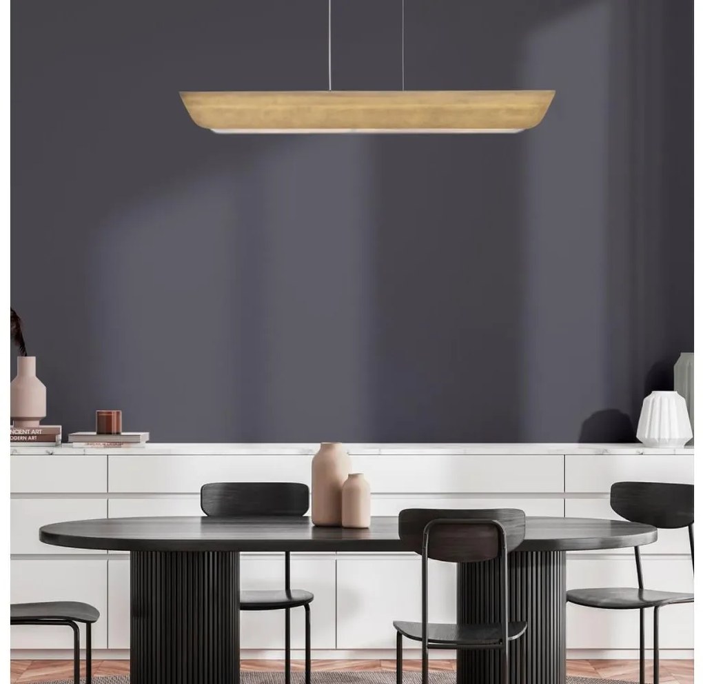 Hinkley HK-ARCO-LED-LP-117-HB - LED luster na lanku ARCO LED/43W/230V 3000K zlatý