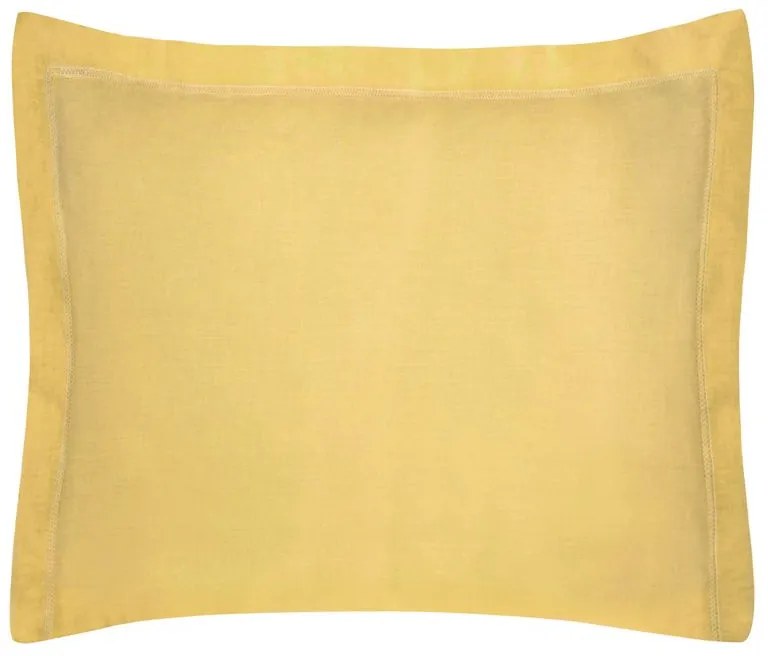 Dekorstudio Obliečka na vankúš NOVA COLOUR 70x90cm+5cm horčicovožltá