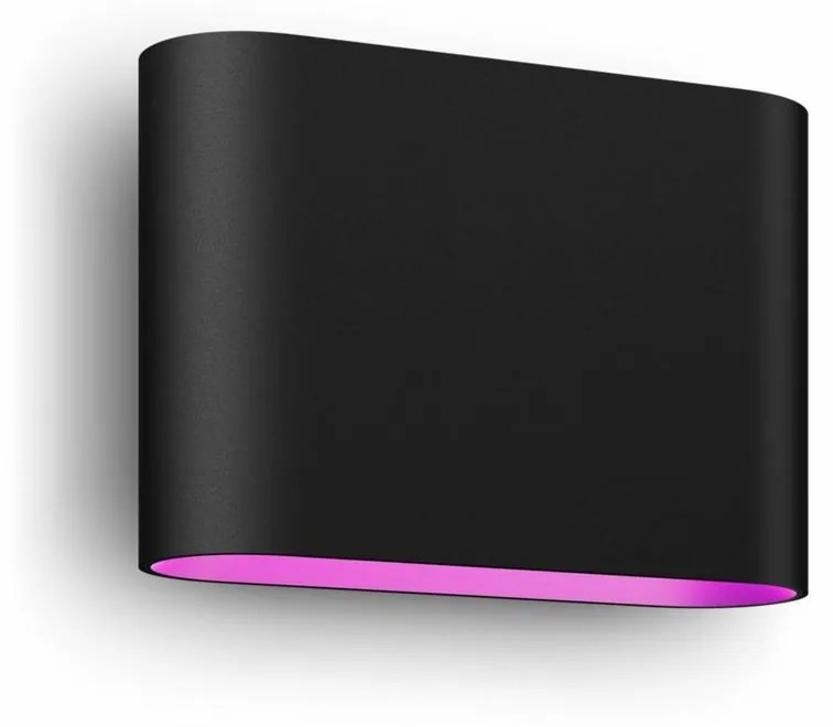 Philips Hue Dymera vonkajšie nástenné LED svietidlo 10,2W 2000-6500K, čierna