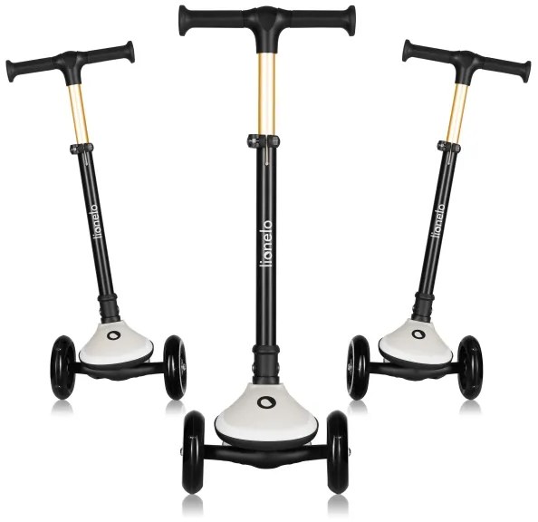 Lionelo - Detská kolobežka MEY 3xAAA Beige Sand