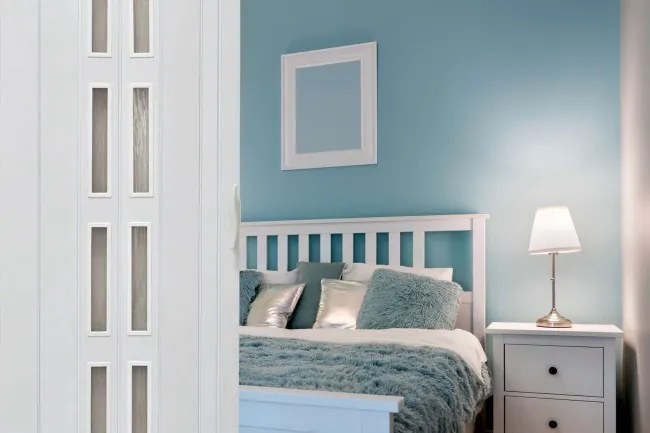 Skladacie dvere 005S biele matné 80 cm