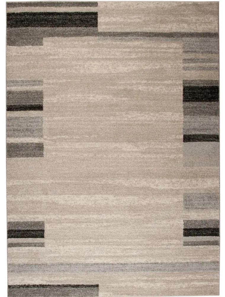 Kusový koberec Pruhy krémový S 190x270cm