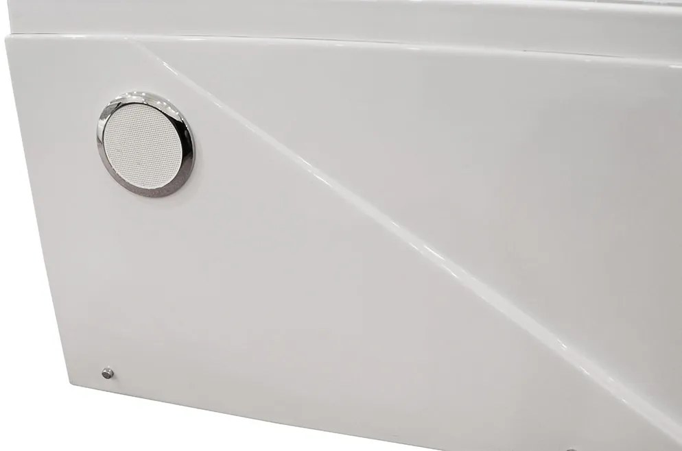 M-SPA - Kúpeľňová vaňa TURBO PLUS SPA s hydromasážou 186 x 121 x 65 cm