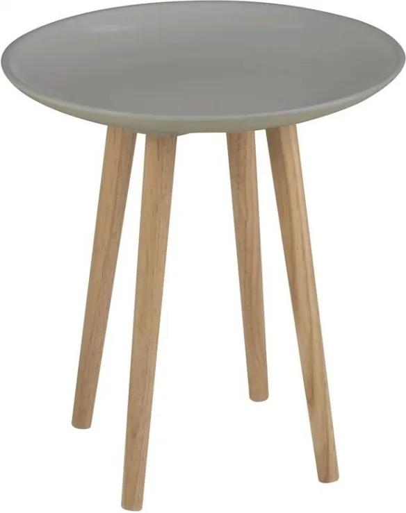 Odkládací stolek Vertu 40 cm, šedá SCHDN0000064706S SCANDI+