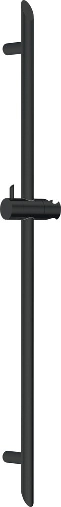 Deante Silia, nástenný sprchový stĺp 800mm, čierna matná, DEA-NQS_N51D