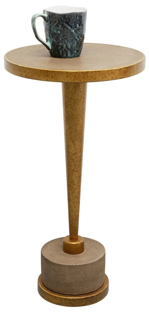 Coney príručný stolík mosadzný Ø30 cm
