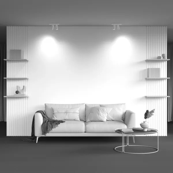 Maytoni C051CL-U-2W - Bodové svietidlo FOCUS 2xGU10/10W/230V biela