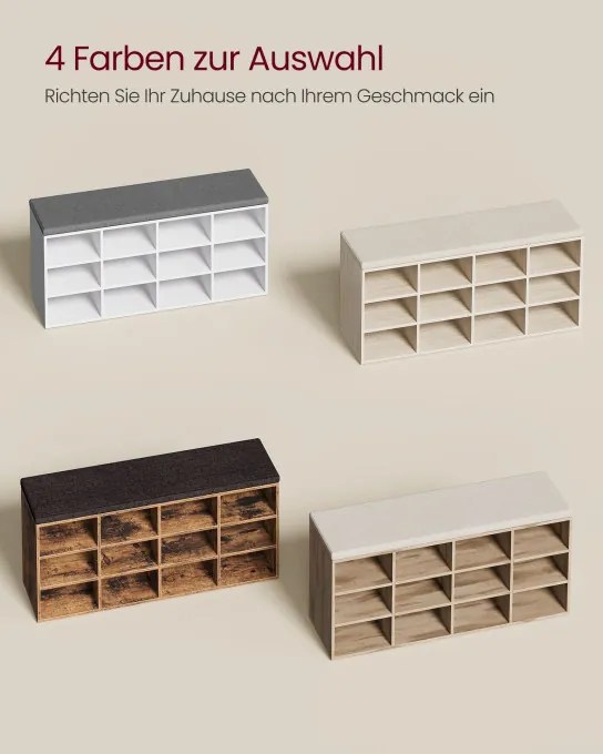 Botník so sedením LHS012K02