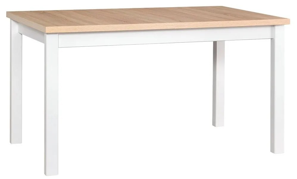 Rozkladací stôl Diesel 90 x 160/200 IV, Morenie: dub artisan L / biela