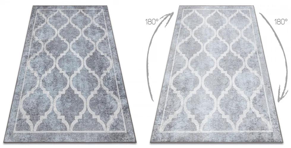 Kusový koberec Agase šedý 200x290cm