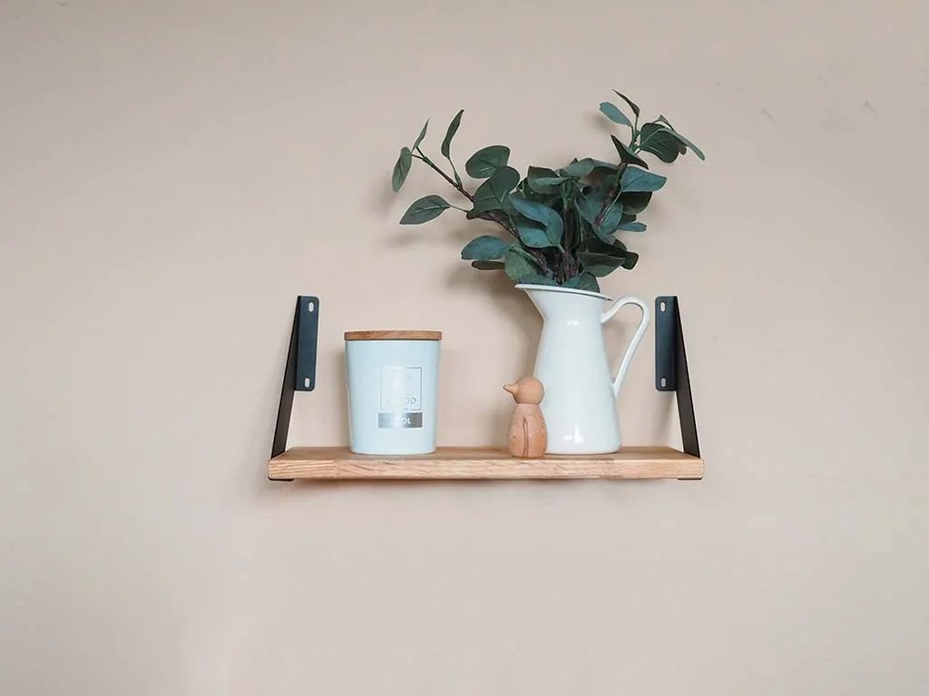 ATMOWOOD Dubová polica 30 cm