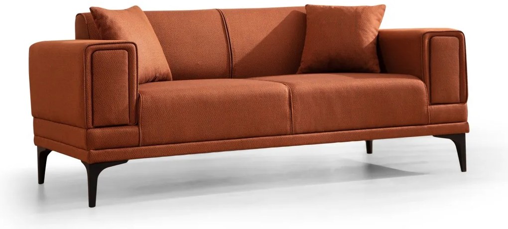 Dvojmiestna pohovka Horizon 170 cm tehlová