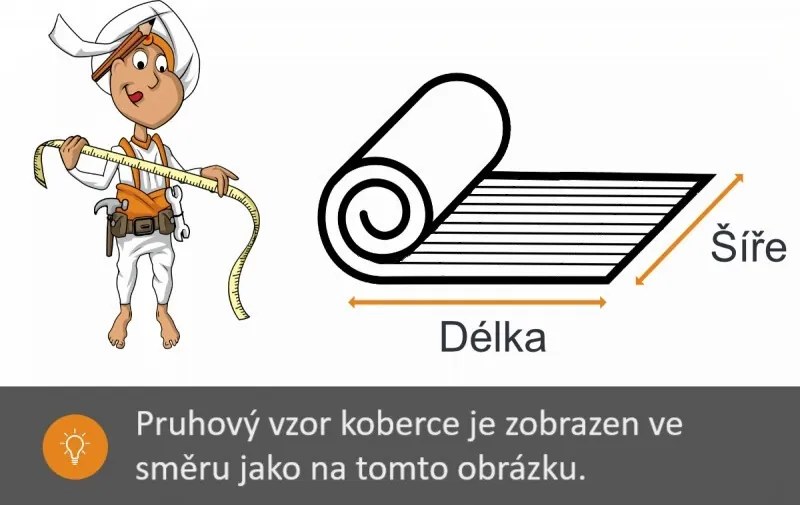 Koberec metráž Tropical 33, na mieru, šíře 4m,5m, béžová, filc, chodba / predsieň, Associated Weavers