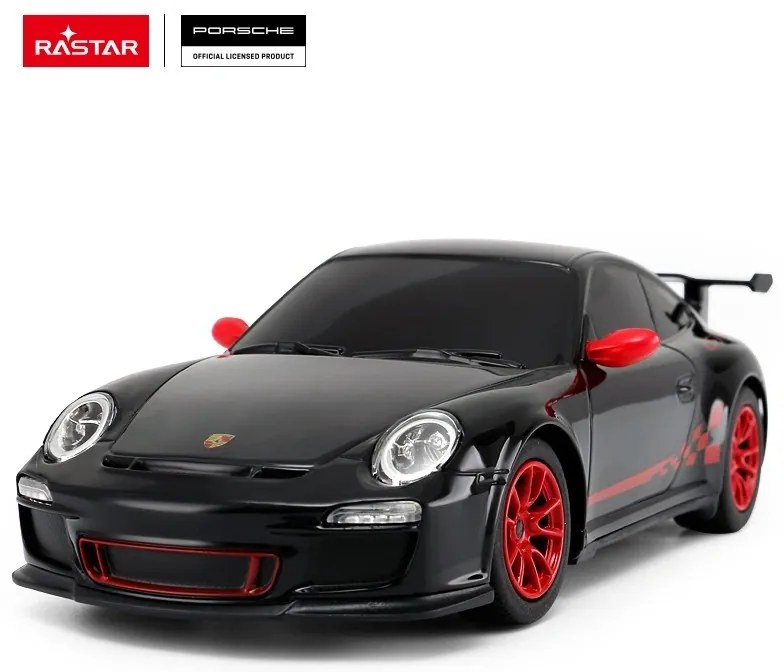 Diaľkovo ovládané auto Porsche 911 GT3 RS R/C, mierka 1:24, Rastar