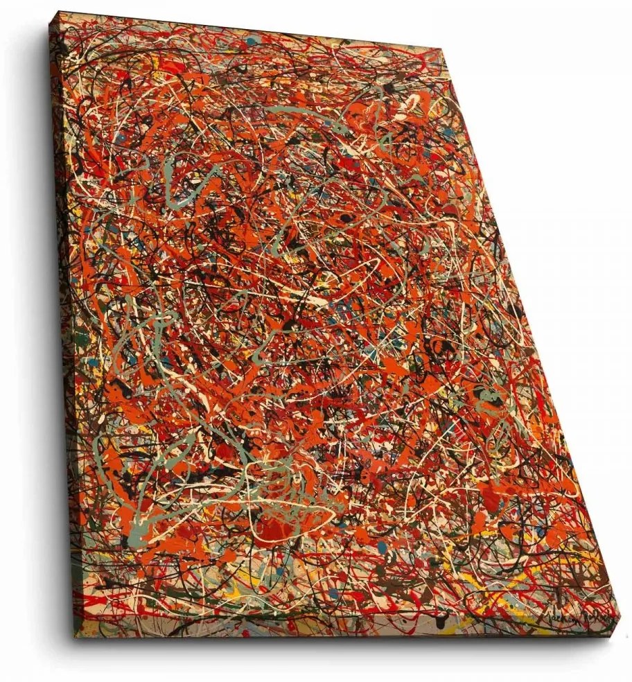 Obraz THE FURY od J. POLLOCKA100x70 cm