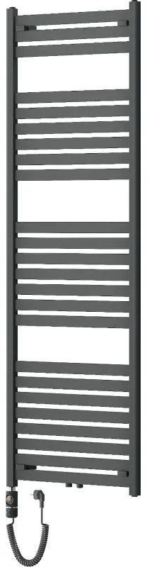 Mexen Uran, elektrické vykurovacie teleso 1800x600 mm + vykurovacia tyč 900 W, antracitová, W105-1800-600-2900-66