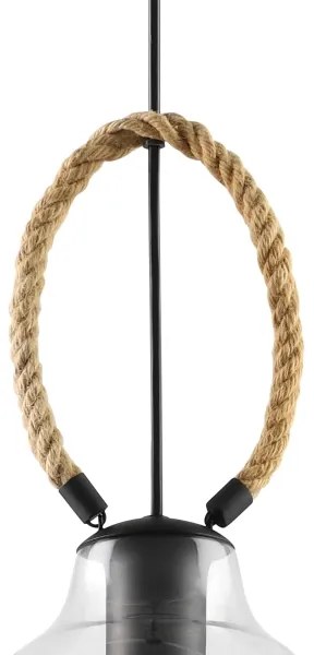 Eglo 43617 - Luster na lanku RODING 1xE27/40W/230V