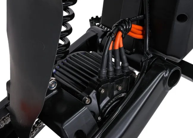 Elektrická motorka E-RIDER X čierna