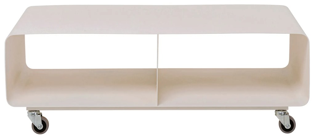Lounge M konferenčný / servírovací stolík 90x30 cm krémový
