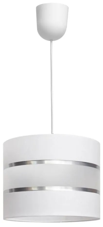 Luster na lanku HELEN 1xE27/15W/230V biela