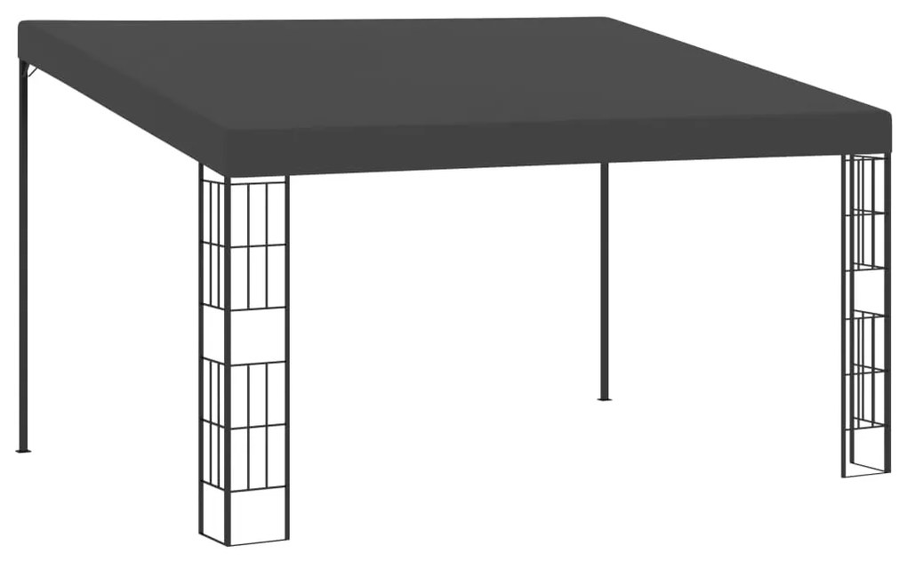 vidaXL Nástenný altánok antarcitový 3x4 m látkový