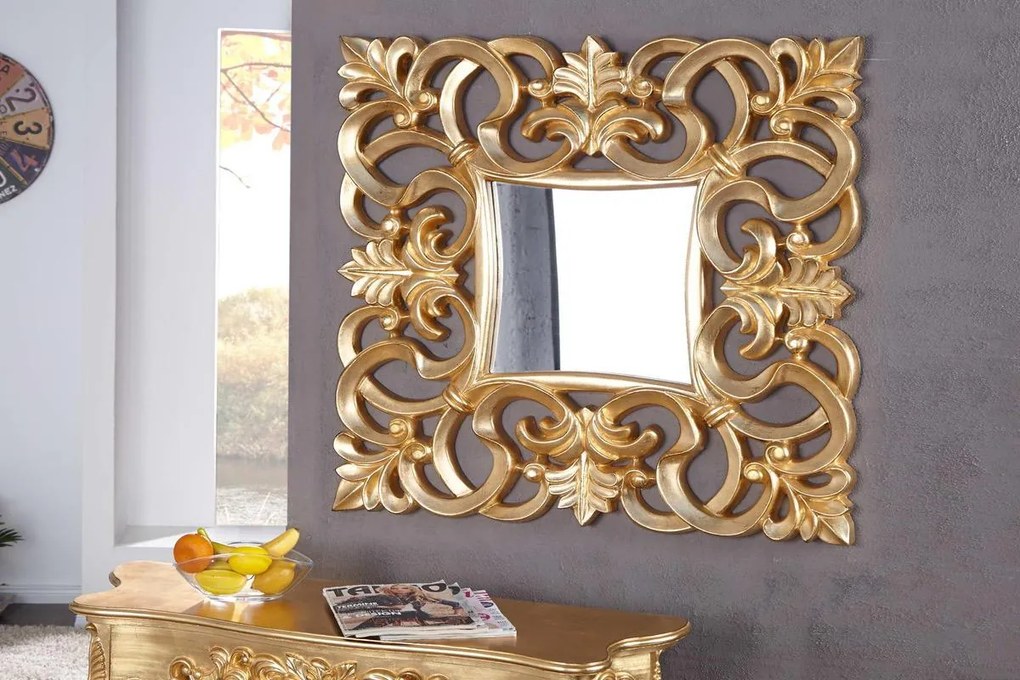 Zrkadlo Veneto zlaté Antik 75cm - Otvorené balenie - RP