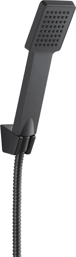 Kuchinox Sprchový komplet Orca - NKR_70AD, čierna mat