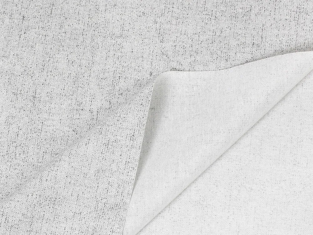 Biante Dekoračný záves Porto PRT-003 Sivá režná - šírka 130 cm 130x160 cm