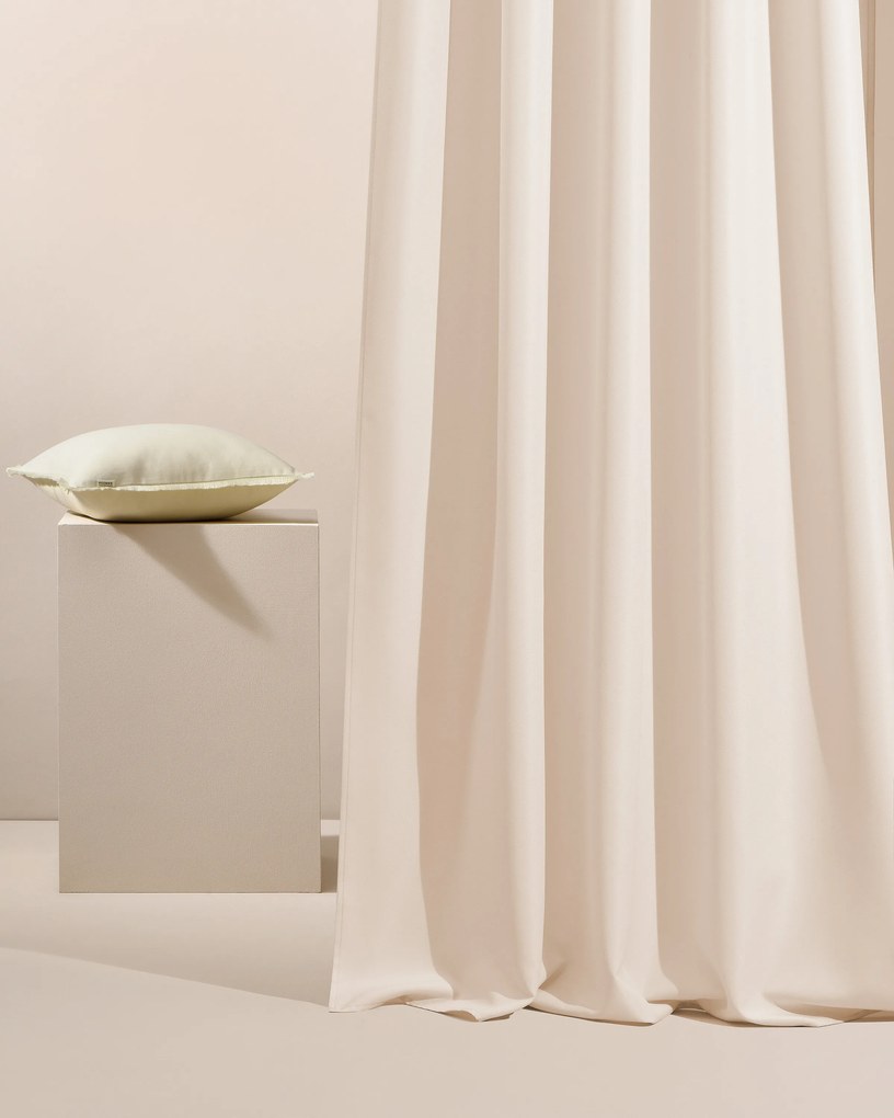 Room99 Záves na terasu AURA Na páske Farba: Hnedá, Veľkosť: 140 x 250 cm