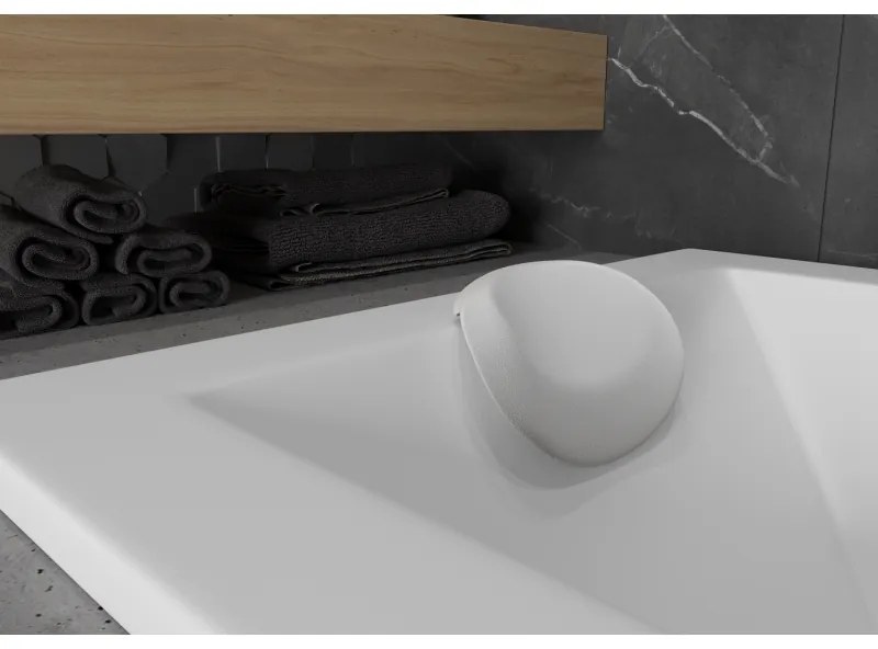 Mexen príslušenstvo, hlavová opierka do vane M07, biela, 55007-00