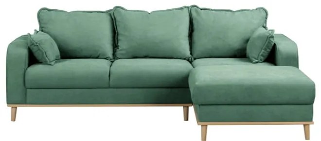 Tyrkysová rohová pohovka (pravý roh) Beata - Ropez