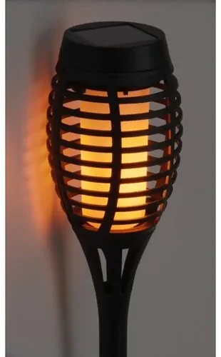 Sada solárnych LED lámp Topeka 48 cm, 3 ks, teplá biela