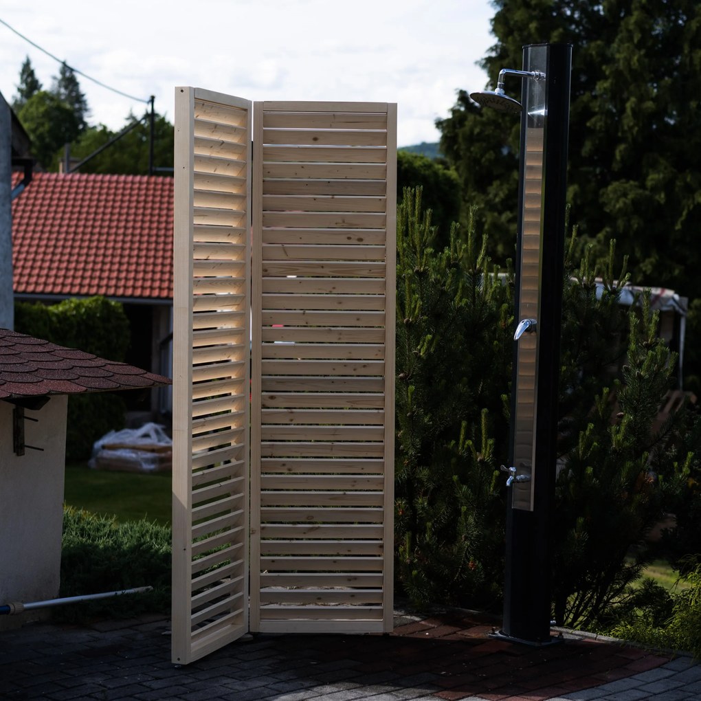 Venkovní skládací paraván 2dílný Rozmery (cm): 100x5,5, v198