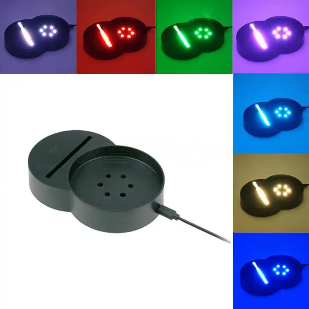 XSTRON TDL-AR - Základňa pre 3D LED nočnú lampu - Aroma - aromaterapeutická s difuzérom