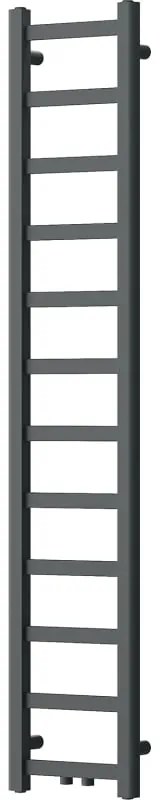 Mexen Bolt, vykurovacie teleso 1500 x 300 mm, 295 W, spodné a stredové, antracitová, W126-1500-300-00-66