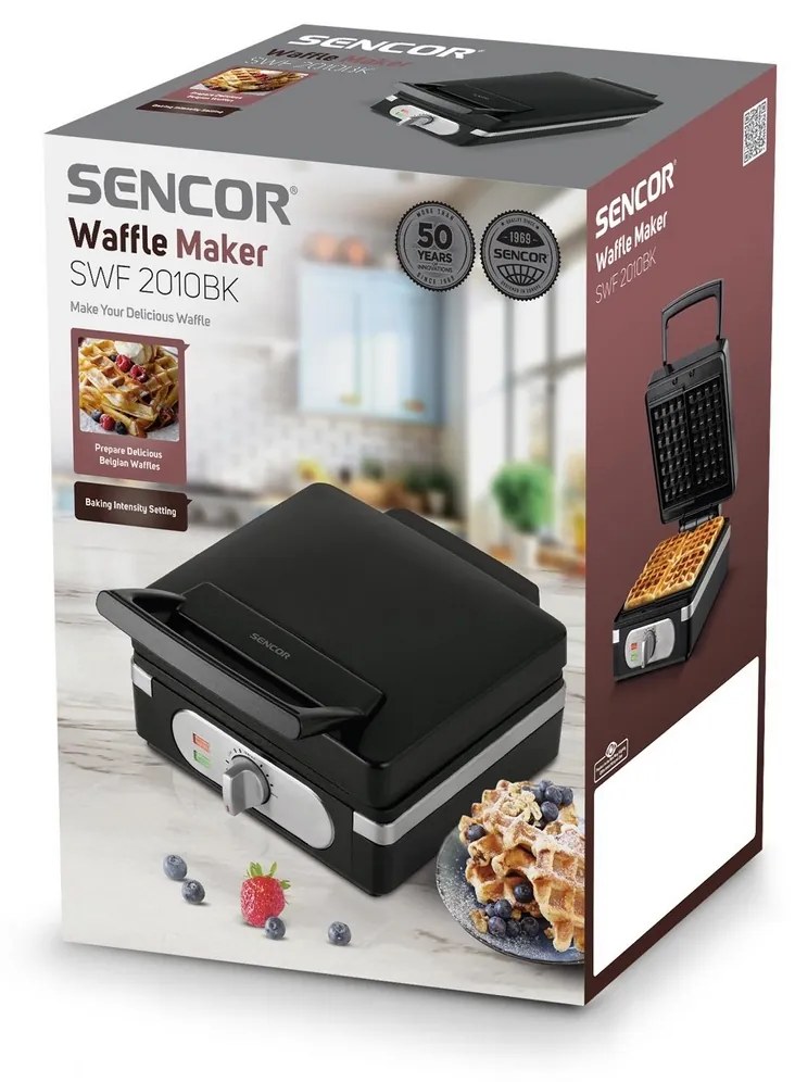 Sencor SWF 2010BK vaflovač