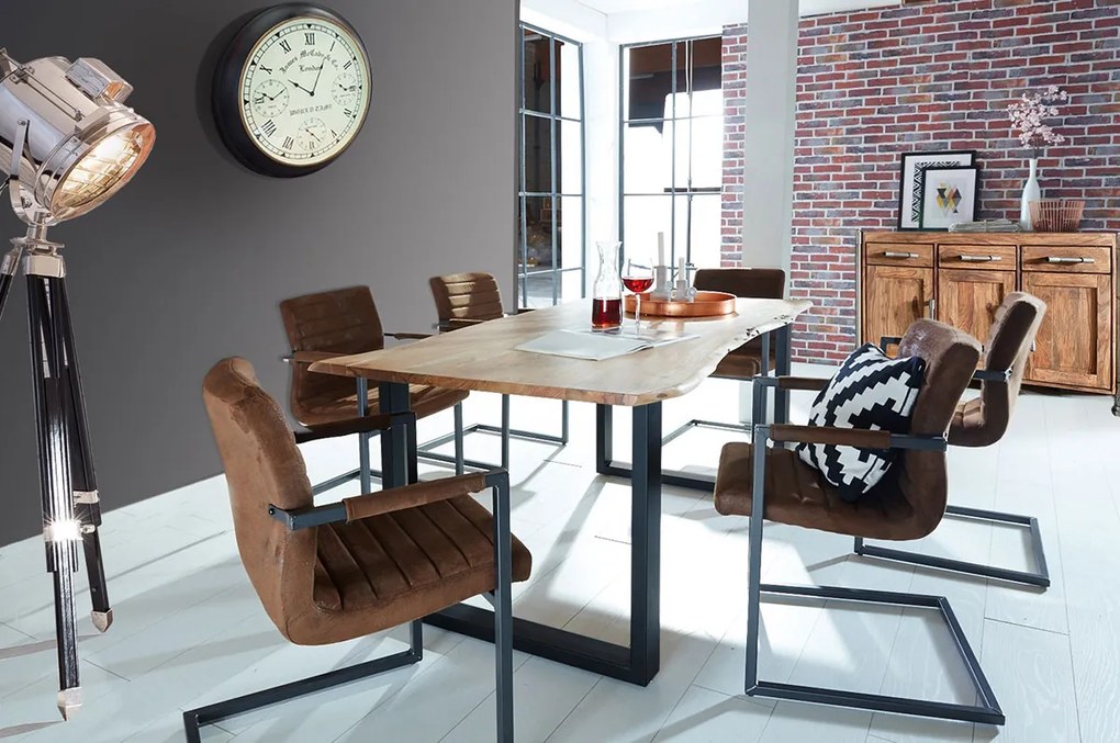 Jedálenský stôl TABLES & BENCHES CURVE RECTANGLE 200 × 100 × 76 cm rozmer stola v závislosti na zvolenom variante SIT MÖBEL