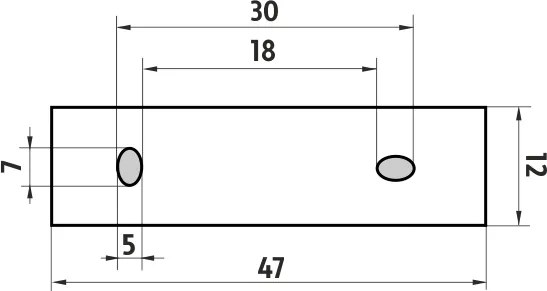 Nimco WC kefa NIKAU čierna - NKC 30094K-90
