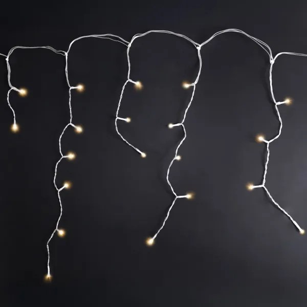 Brilagi - LED vonkajší vianočný reťazec 400×LED/8 funkcií 23 m IP44 teplá biela