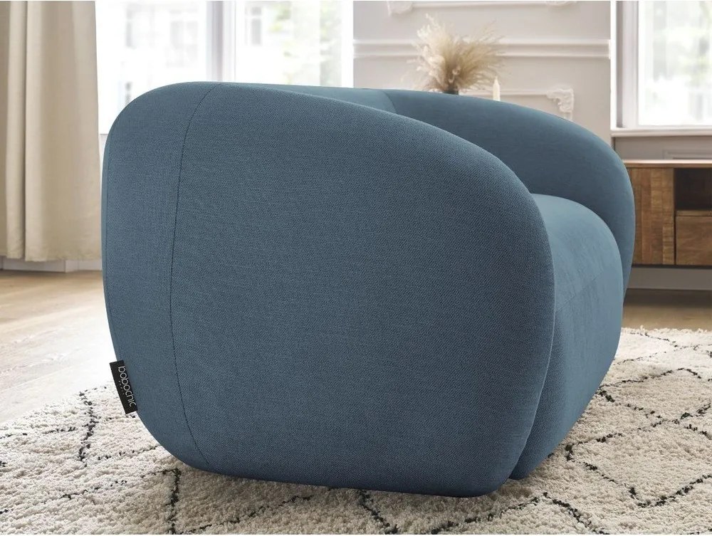 Modrá ženilková pohovka 160 cm Celine – Bobochic Paris