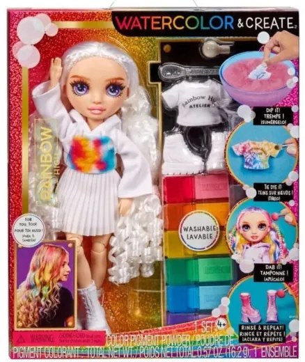 Rainbow High Watercolor And Create Bábika 507581